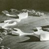 Studie Freizeitanlage Modell, 1964, mit H. Reining